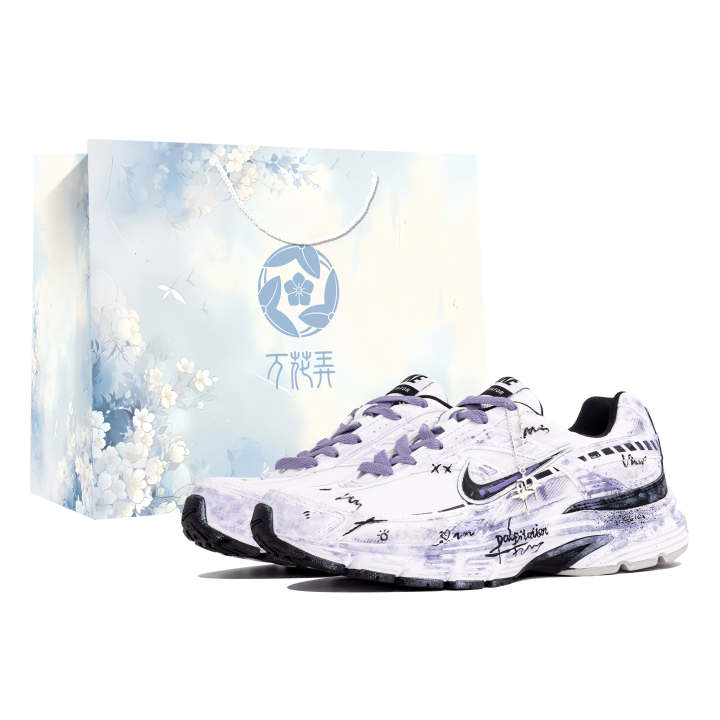 Nike Nike Initiator Abrasion Resistant Low top Casual Running Shoes Men's White