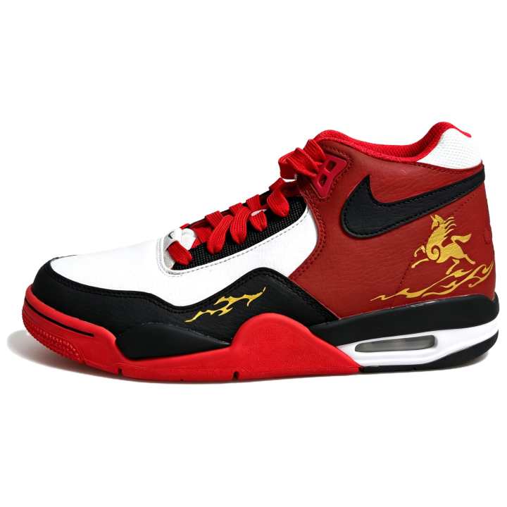 Nike Nike Flight Legacy Vintage Basketball Shoes Unisex Mid Top Red/White/Black