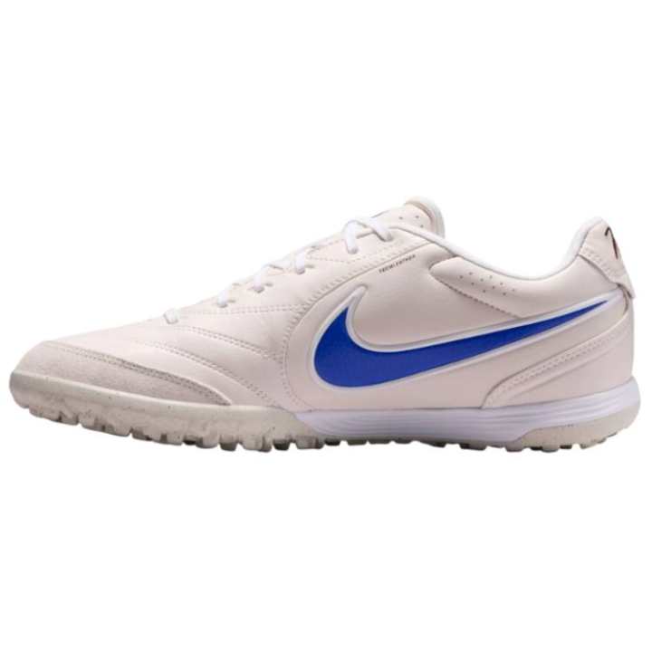 Nike Nike Tiempo Ligera Soccer Shoes Unisex Low Top White Gray Blue
