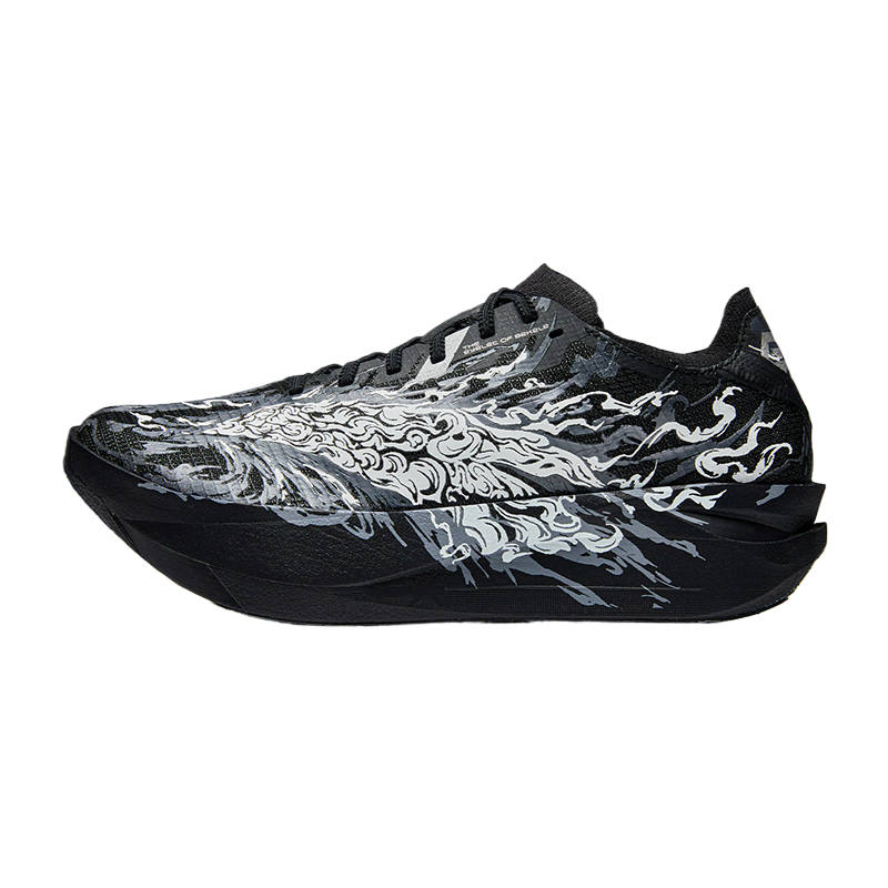ANTA C202 G9 2 Running Shoes Women's Low Top Basic Black/Papyrus White