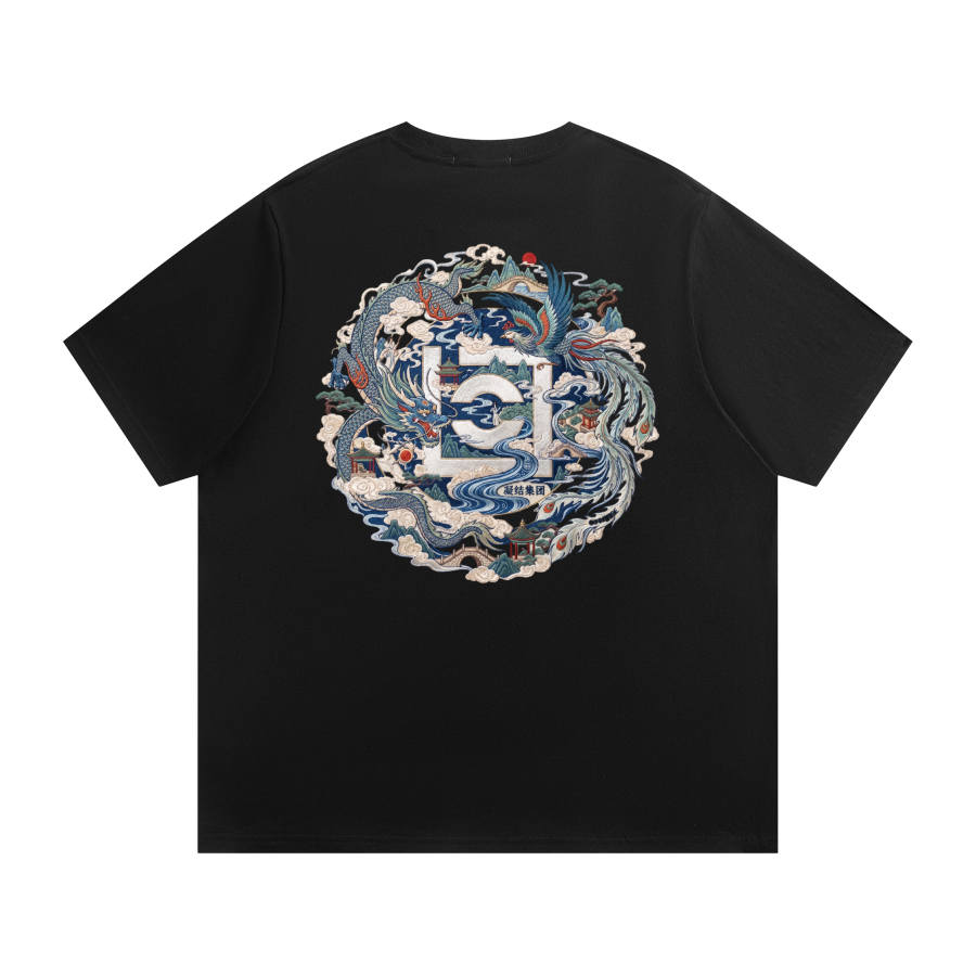 CLOT T Shirts Unisex Crew Neck Moderate Straight Fit