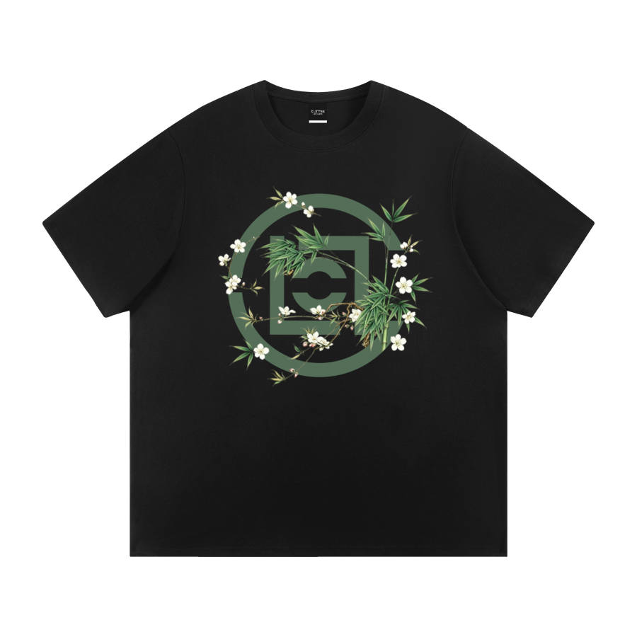 CLOT T Shirts Unisex Crew Neck Moderate Straight Fit