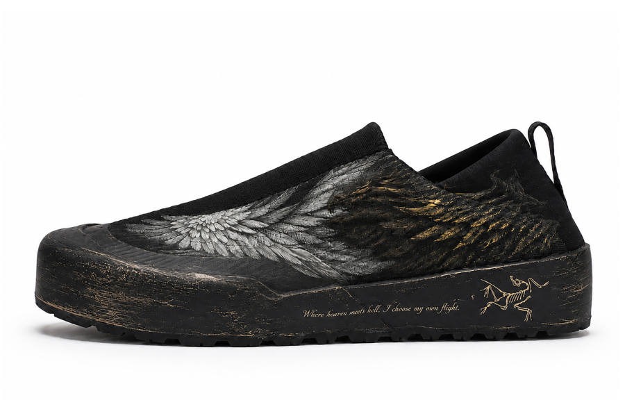 Arcteryx KRAGG Casual Shoes Women's Low Top White/Yellow