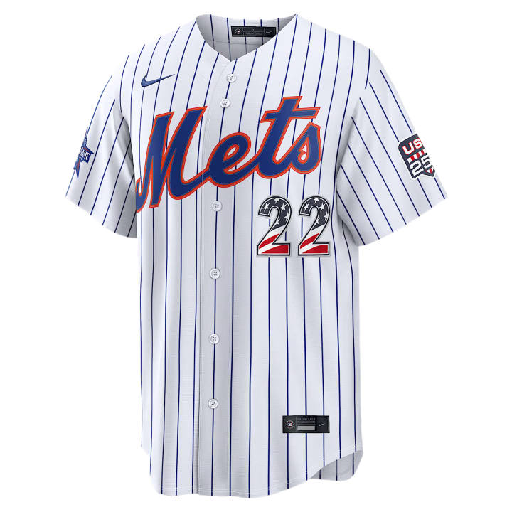 Nike Nike X MLB Baseball Jerseys Men's White V Neck Moderate