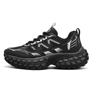 PEHL Top Grain Cow Leather Abrasion Resistant Abrasion Resistant Low top Chunky Sneakers Unisex