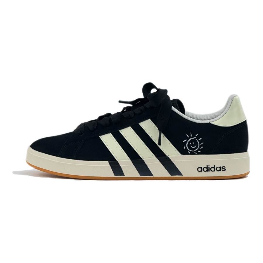 Adidas Adidas Grand Court Base 00s Skateboard Shoes Unisex Low Top Black/Blue/White