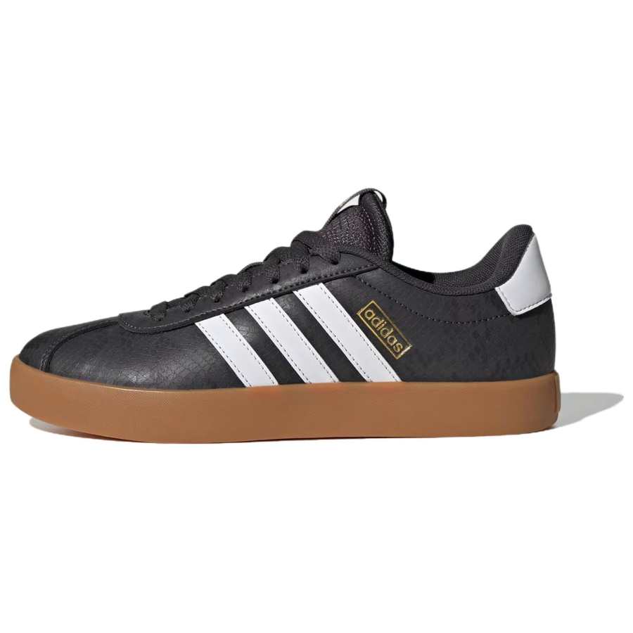 Adidas Adidas VL COURT 3.0 German Army Trainers Women's Carbon Black/Cloud White/Gold Metallic