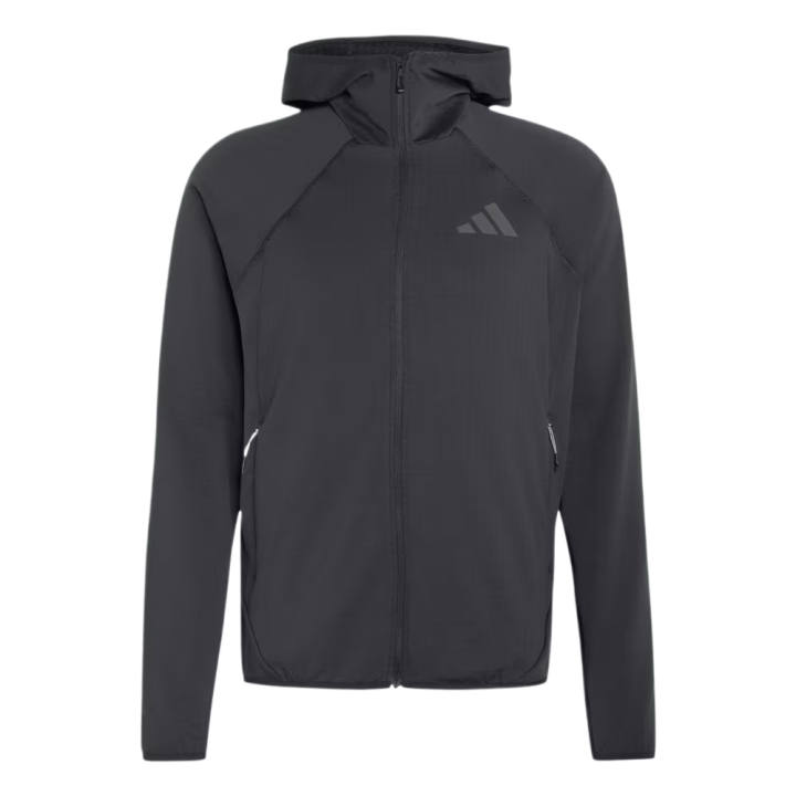 Adidas Adidas Jackets Men's Black Hooded Non Detachable Moderate Straight Fit
