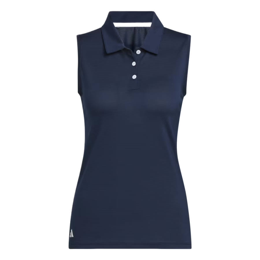 Adidas Adidas Golf Clothing Women's Collegiate Marine Blue Polo Collar Moderate