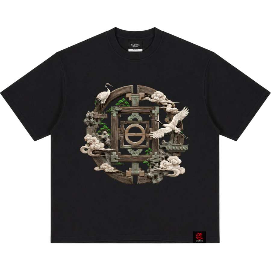 CLOT T Shirts Unisex Crew Neck Moderate Straight Fit