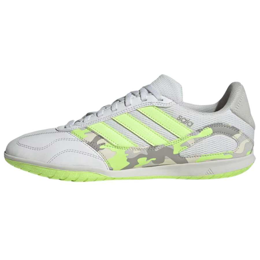 Adidas Adidas Super Sala 3 Soccer Shoes Men's Crystal White/High Gloss Yellow/Ecru