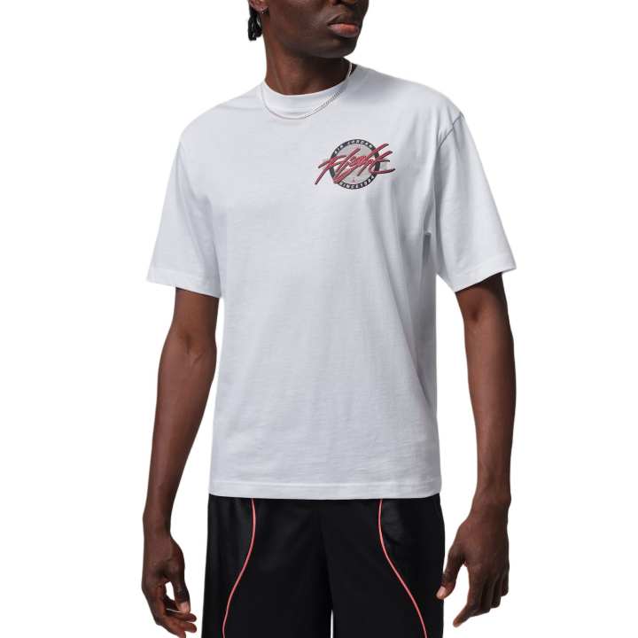 Jordan Jordan T Shirts Unisex White Crew Neck Moderate