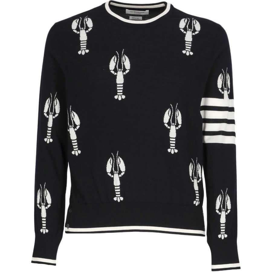 THOM BROWNE THOM BROWNE· FW22 Sweater Men's Blue
