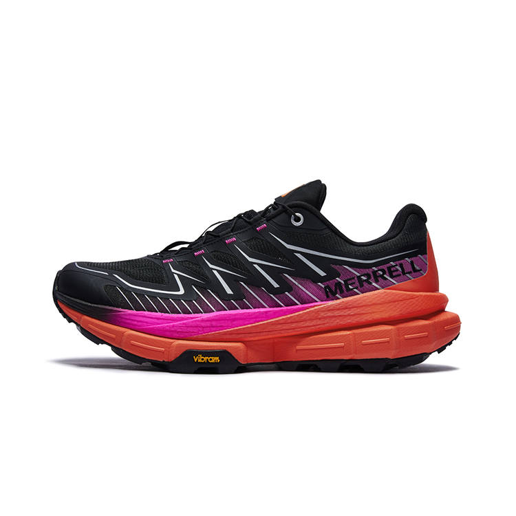 MERRELL VAST SKY Trail Running Shoes Unisex Low Top Black Purple Red
