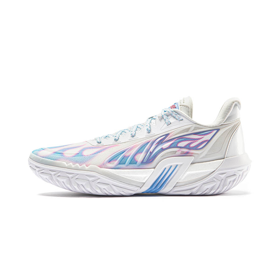 Li-Ning Li Ning Jie Ao 3 V2 Basketball Shoes Men's Low Top Standard White