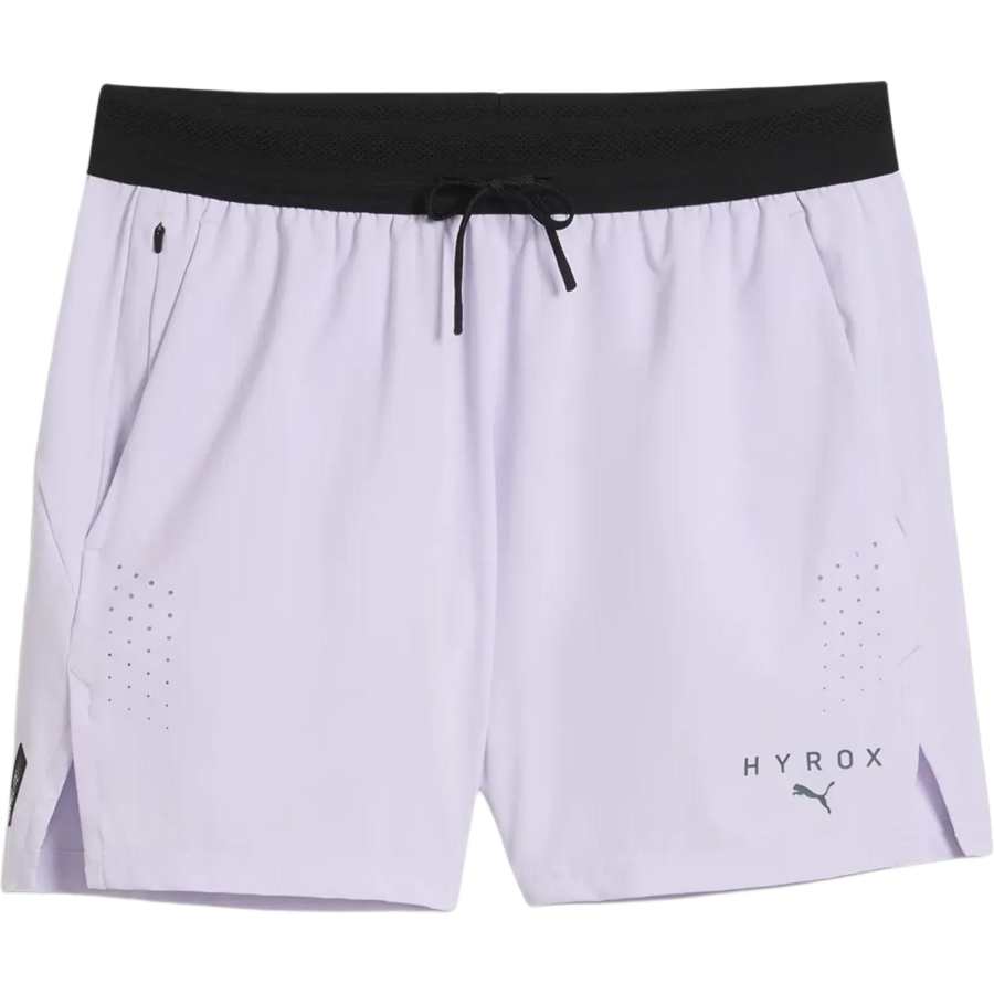 PUMA Casual Shorts Men's Light Purple Straight Fit