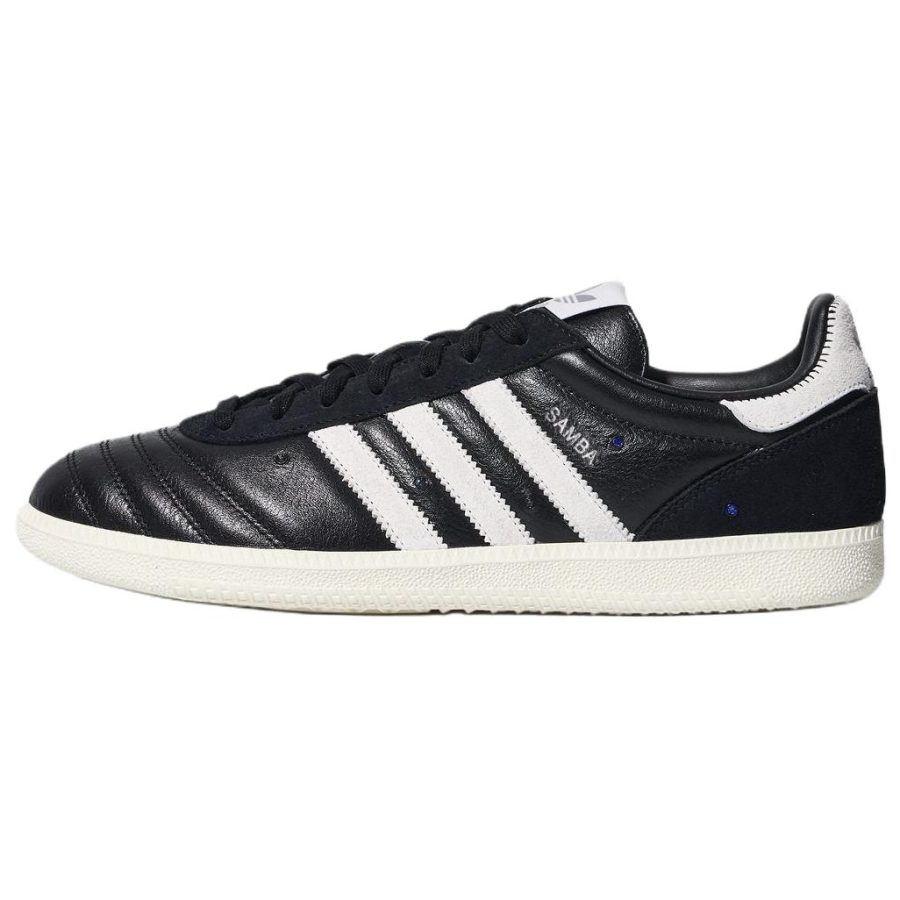 Adidas Originals Samba JP Skateboard Shoes Unisex Low Top Black/Bright White/Jade White