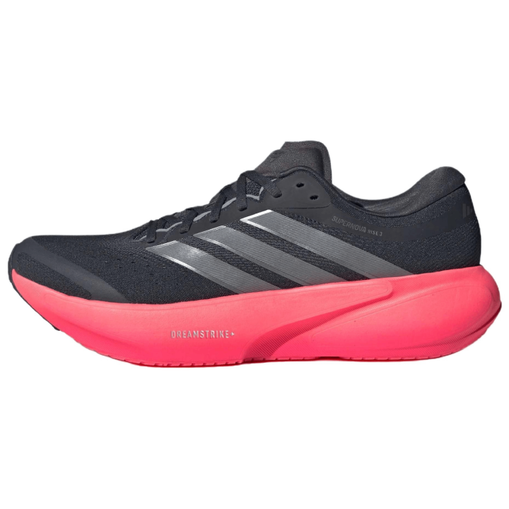 Adidas Adidas SUPERNOVA RISE 3 Running Shoes Men's Night Sky Gray/Swirling Fluorescent Red
