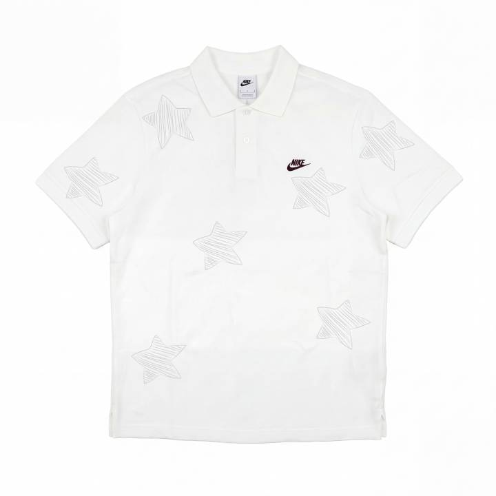 Nike Nike Club Polo Shirts Unisex White Polo Collar Moderate