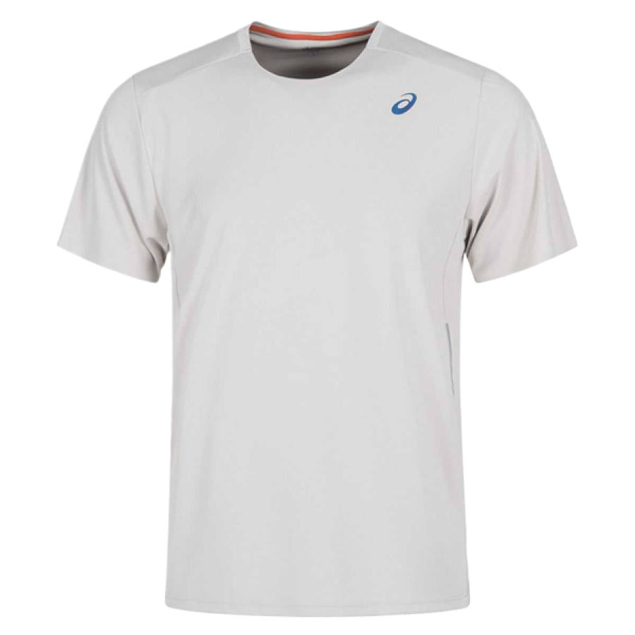 ASICS ASICS D.FRESH T Shirts Men's Lake Gray Crew Neck Moderate