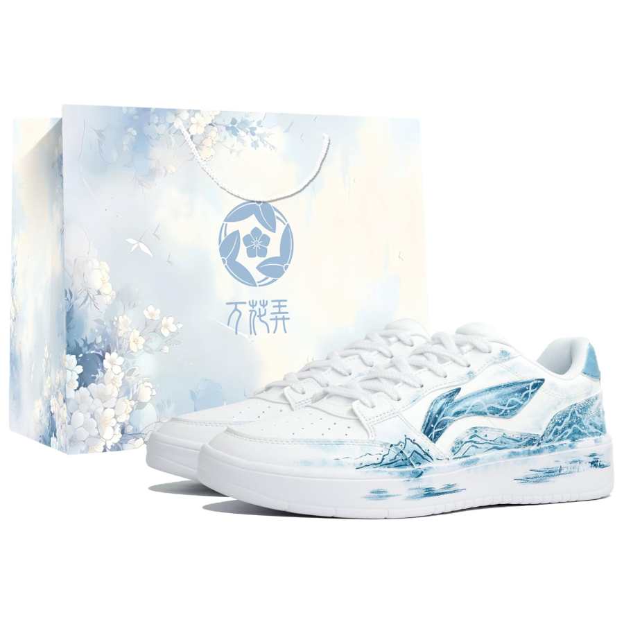 Li-Ning Li Ning Sycee Skateboard Shoes Men's Low Top Blue