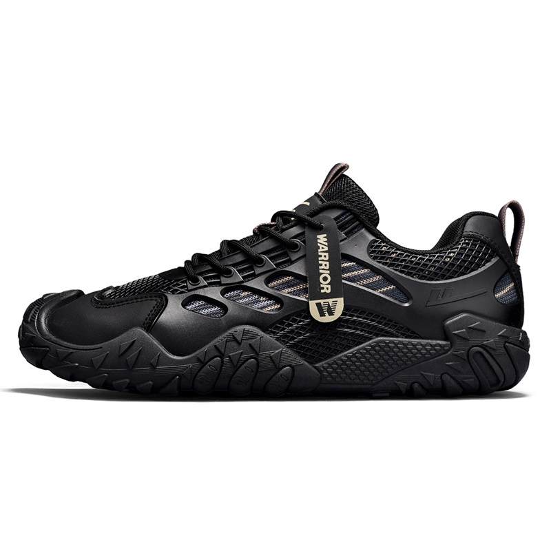 WARRIOR Casual Shoes Men's Low Top Black/Khaki