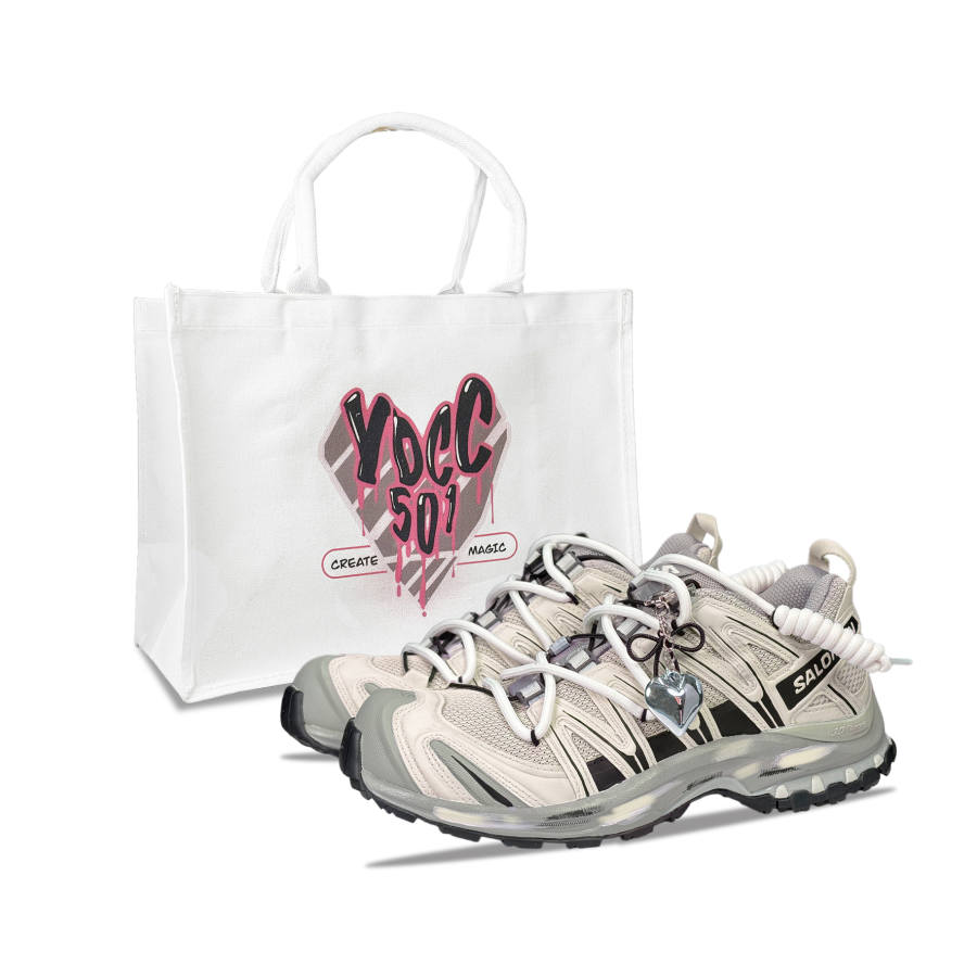 SALOMON XA PRO 3D Running Shoes Unisex Low Top Silver