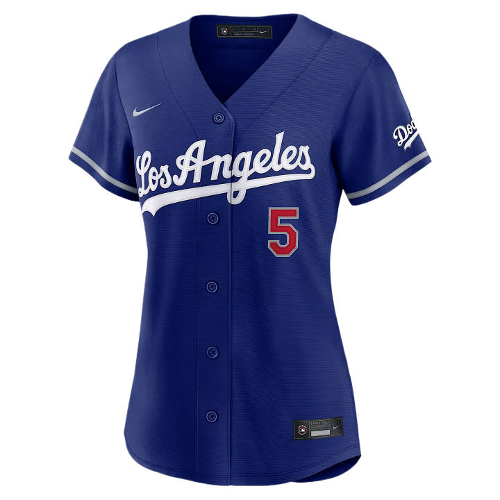 Nike Nike Baseball Jerseys Women's Royal V Neck Moderate
