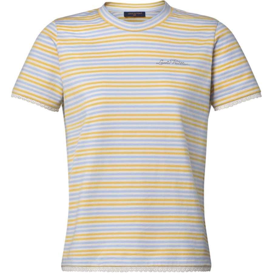 LOUIS VUITTON T Shirts Women's Multicolor Crew Neck Moderate Straight Fit