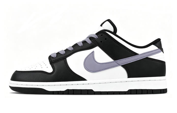 Nike Nike Dunk Taro Romantic Abrasion Resistant Low top Skateboard Shoes Unisex Black White Purple
