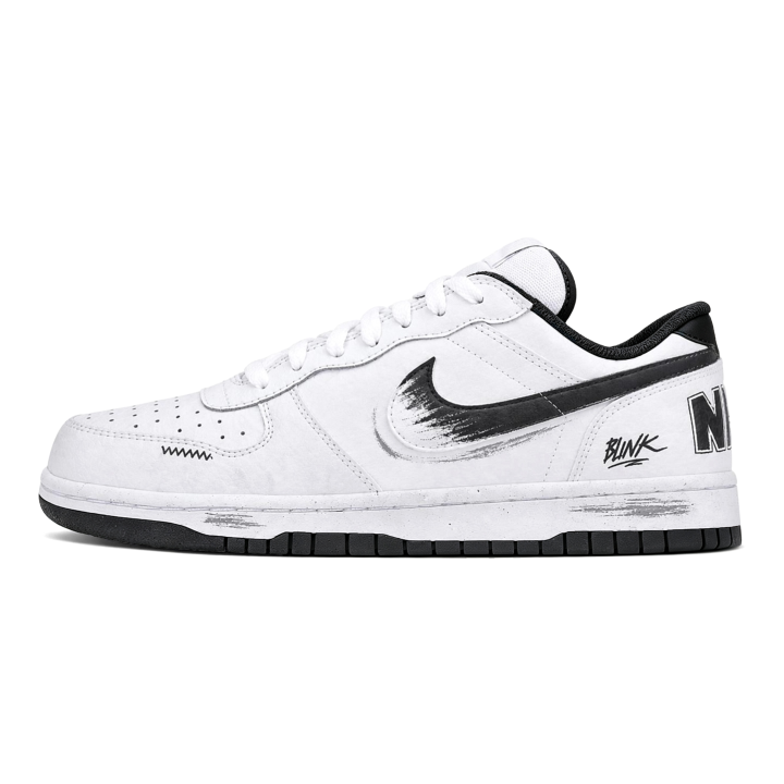 Nike Nike Big Skateboard Shoes Men's Low Top Black