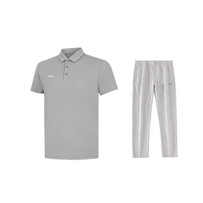 Li-Ning Li Ning Casual Sportswear Men's Polo Collar Moderate