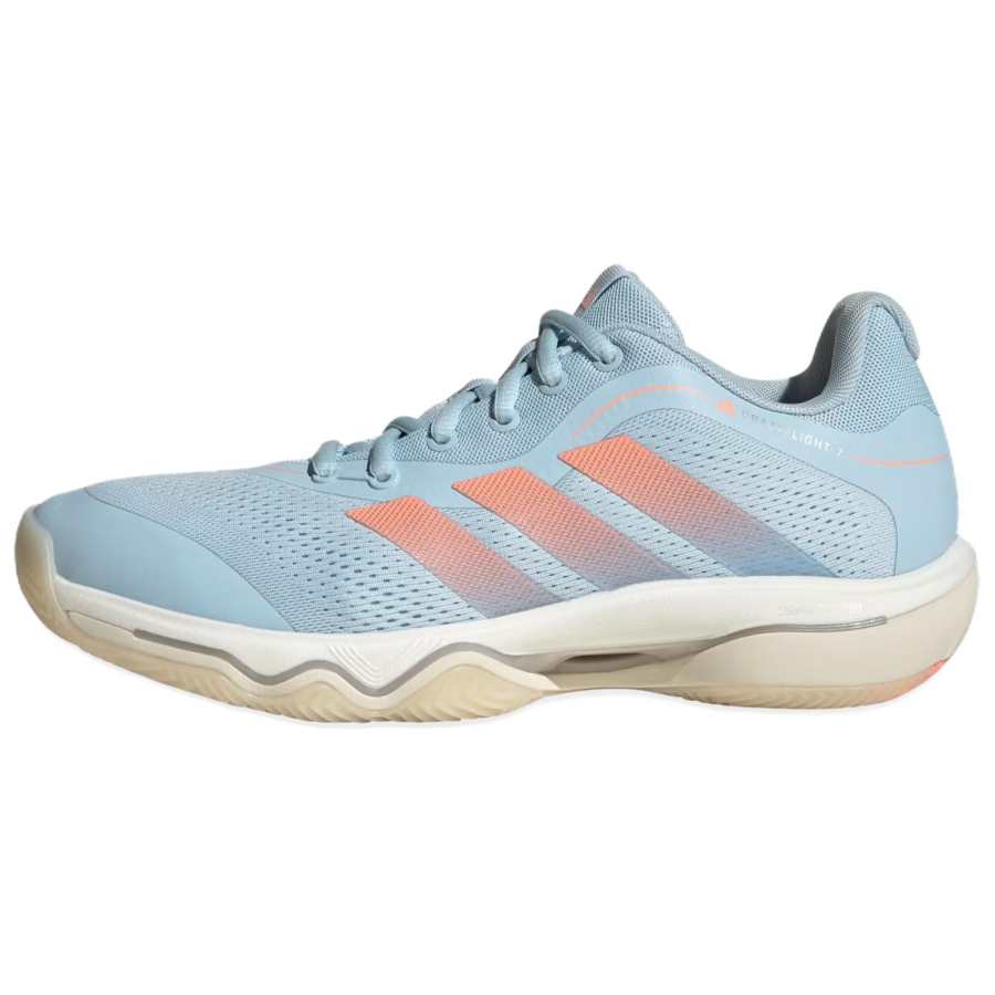 Adidas Adidas CRAZYFLIGHT 7 Volleyball Shoes Women's Low Top Sky Blue/Frost Blue/Beige