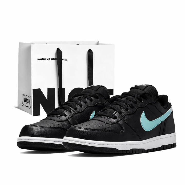 Nike Nike Big Low Lux Skateboard Shoes Men's Low Top Black Blue