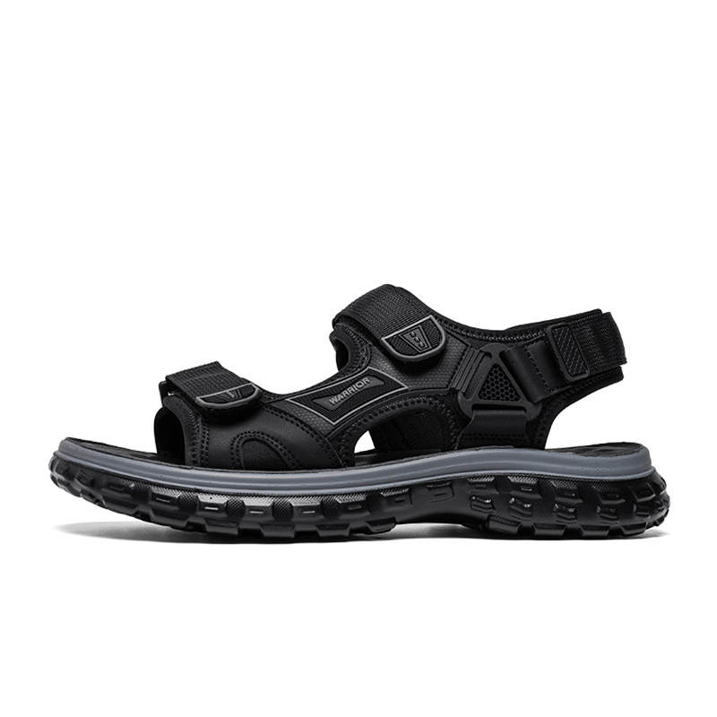 WARRIOR WARRIOR Beach Sandals Men's Black
