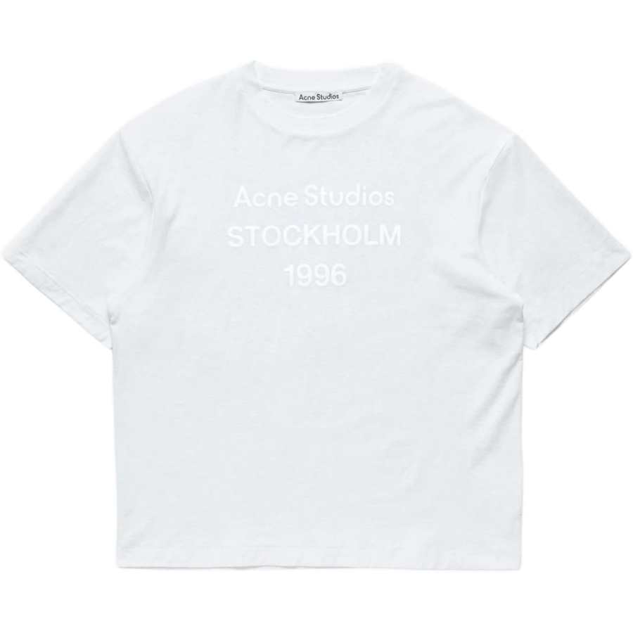 Acne Studios Acne Studios T Shirts Unisex White Crew Neck