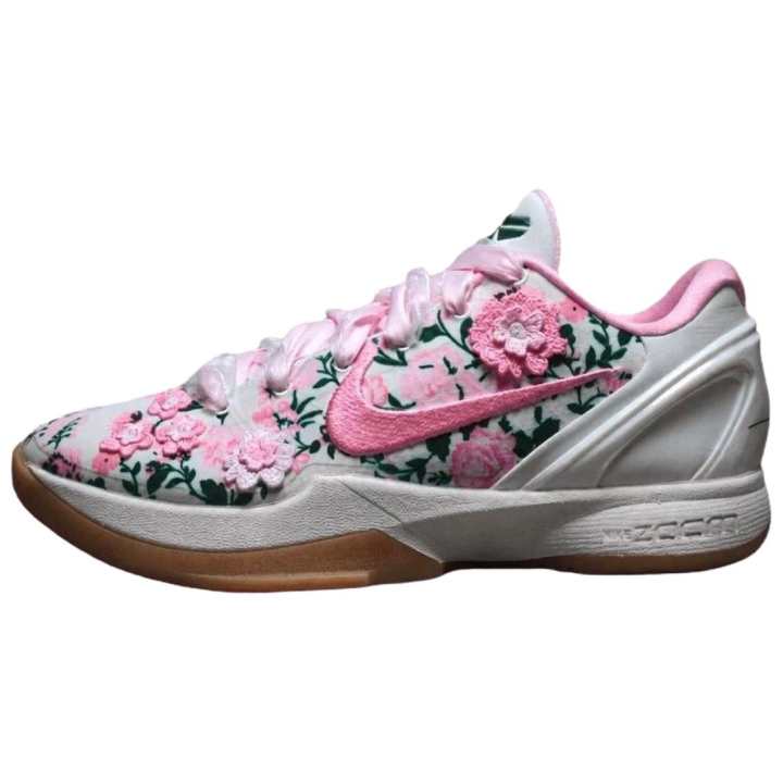Nike Nike Zoom Kobe 6 Basketball Shoes Unisex White Green Pink