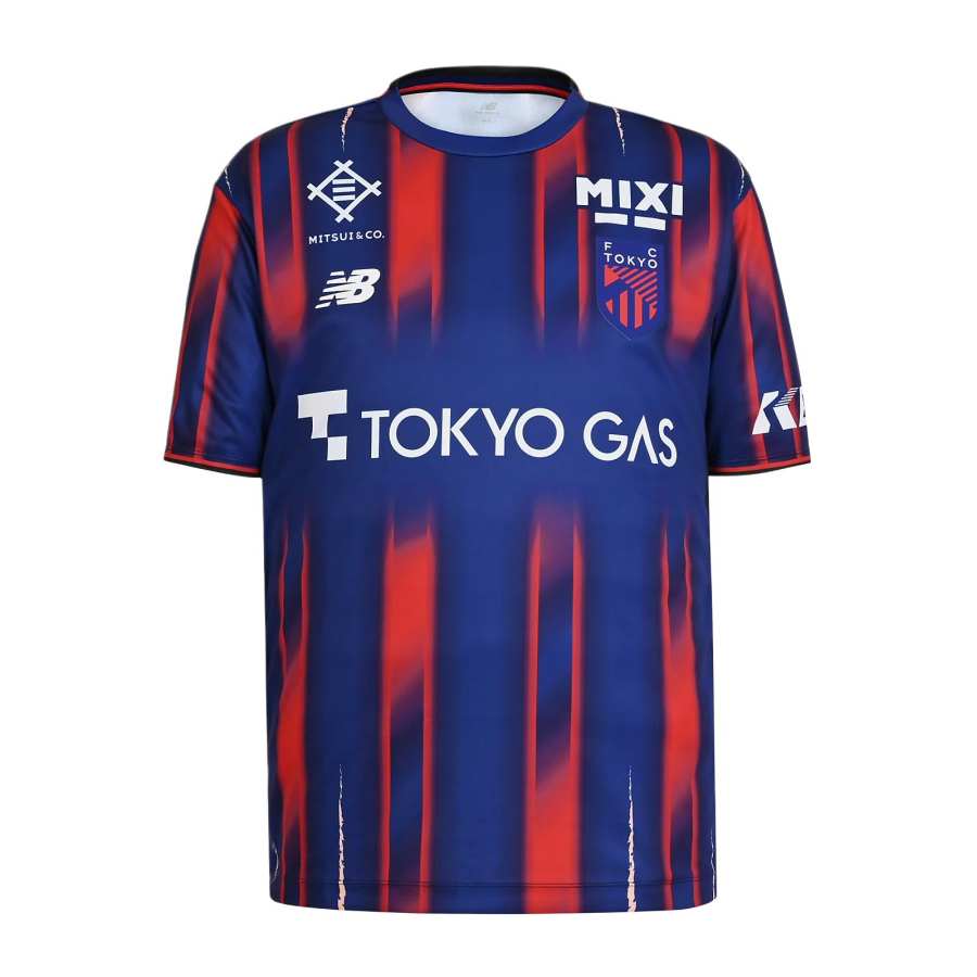 New Balance New Balance Tokyo FC Soccer Jerseys Men's Navy Blue Crew Neck Moderate