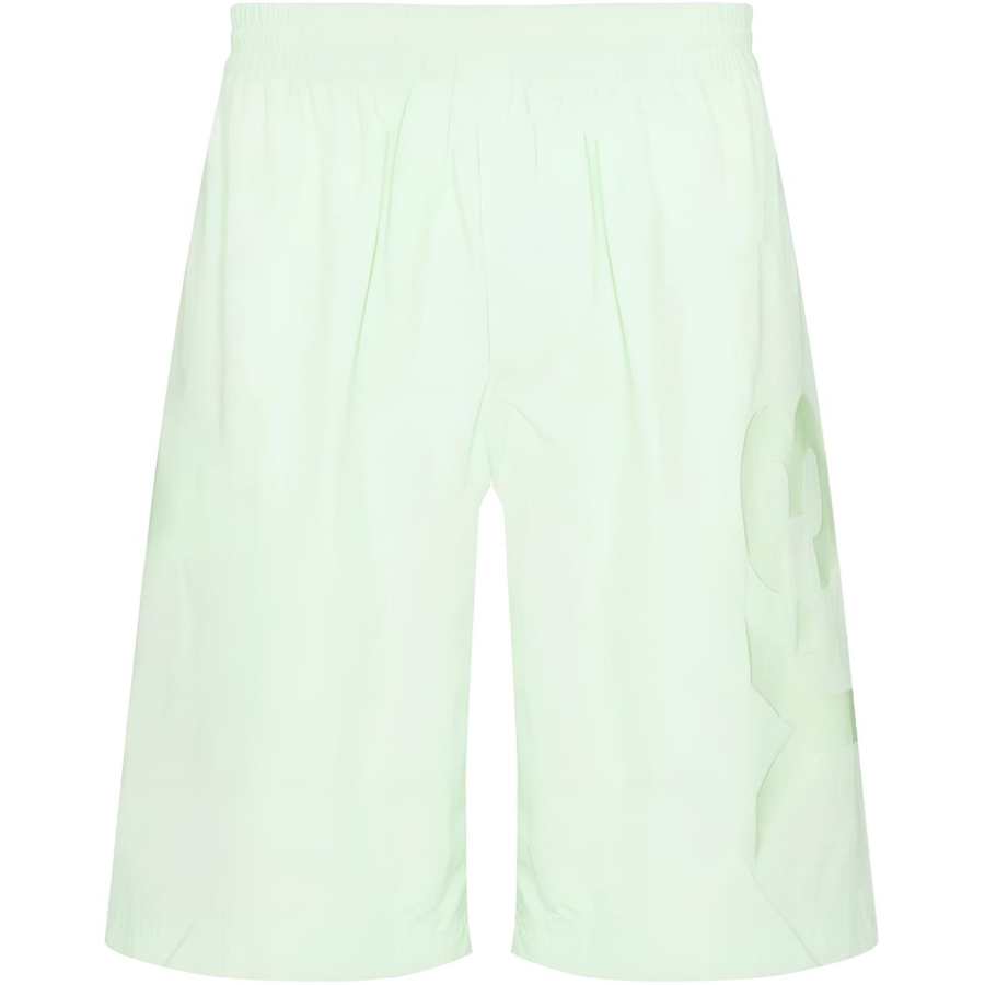 Y-3 logo-print swim shorts