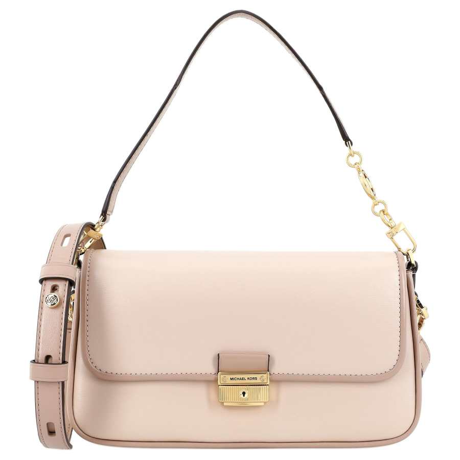 MICHAEL KORS Bradshaw Leather Crossbody Handbag Small Women's Pink