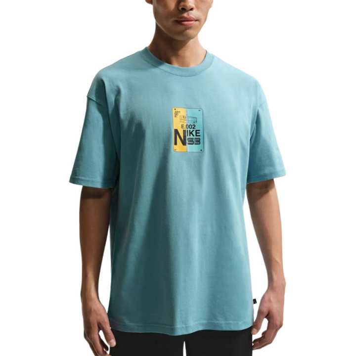 Nike Nike SB T Shirts Men's Denim Blue Crew Neck