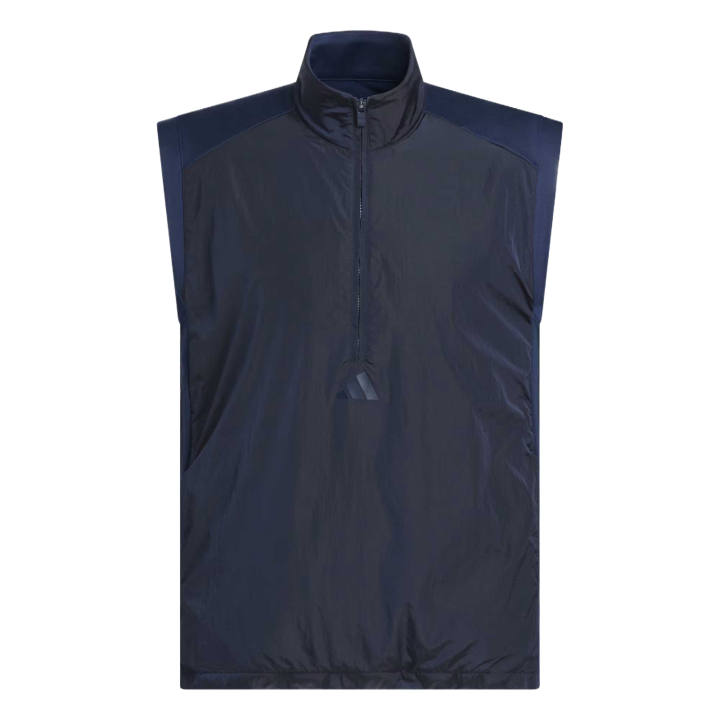 Adidas Adidas Vests Men's Collegiate Marine Blue Stand Collar Moderate