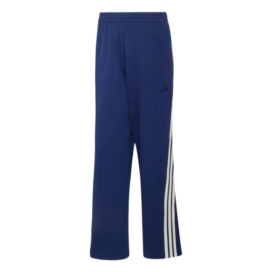 Adidas Adidas Sports Pants Men's Dark Blue/Ecru Moderate Wide Leg Pants