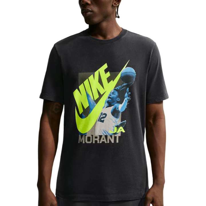 Nike Nike T Shirts Men's Black Crew Neck Moderate