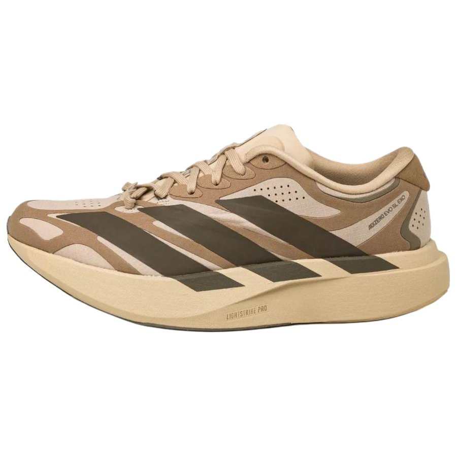 Adidas Adidas Adizero Evo SL Running Shoes Men's Magic Beige/Khaki Brown/Cardboard Color