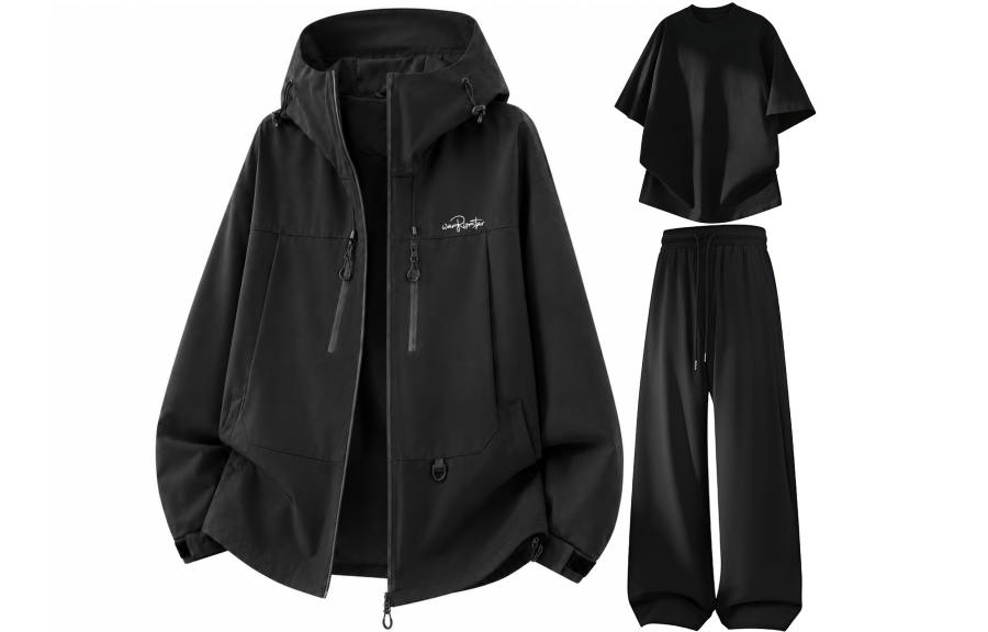 WARRIOR Casual Sportswear Unisex Hooded Non Detachable Moderate