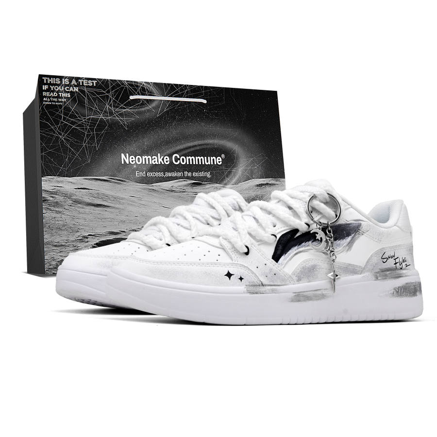 Li-Ning Li Ning Sycee Skateboard Shoes Men's Low Top Black