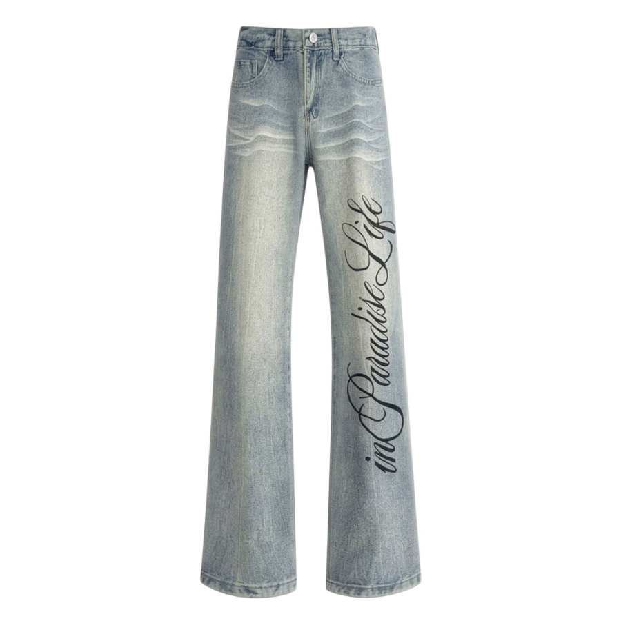 GWAF Jeans Unisex Moderate Straight Fit Pants