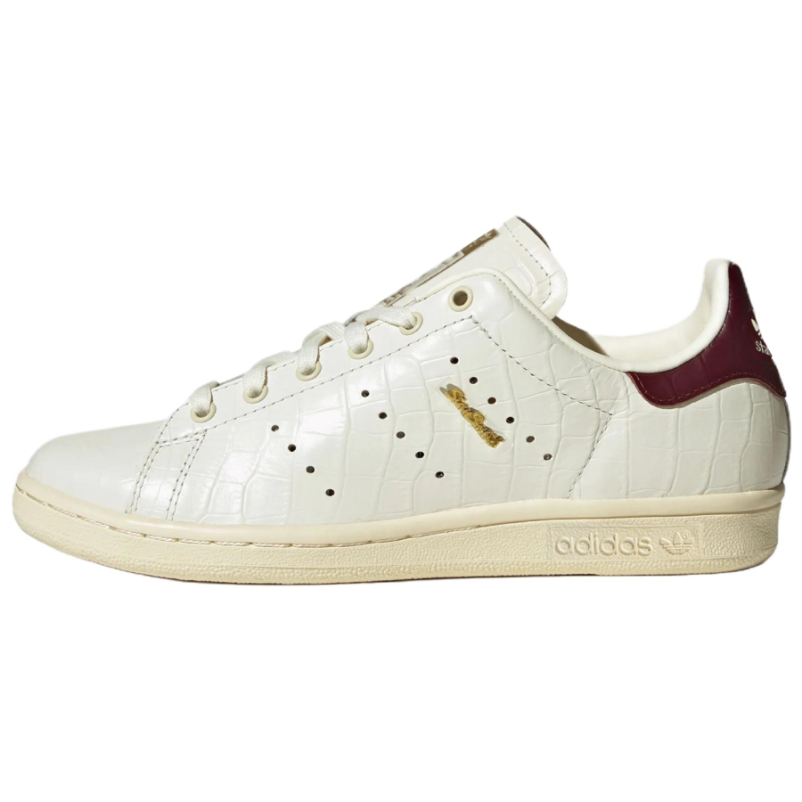 Adidas Originals Stan Smith 80s Skateboard Shoes Women's Jade White/Plum Purple