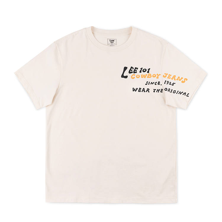 Lee T Shirts Men's Crew Neck Moderate Straight Fit